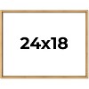 PosterPalooza | Classic Modern Gold Picture Frame - UV Acrylic, Backing Board, Hanging Hardware Included - 2 of 4