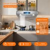 Futhork Under-Cabinet Range Hood with Gesture Control - 1200 CFM, Stainless Steel, Dishwasher Safe Filters - 4 of 4