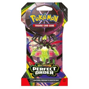 Pokemon ME3 Perfect Order Sleeved Booster Pack | Mega Zygarde : Target