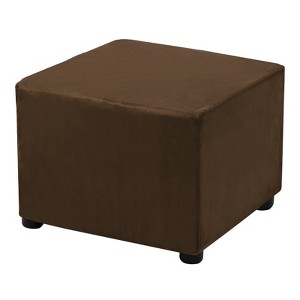 Unique Bargains Elastic Living Room Bedroom Square Foot Stool Cover - 1 of 4