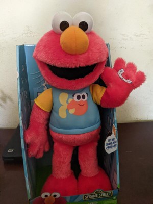 Sesame Street Sing-Along Plush Elmo, Kids Toys for Ages 18 month