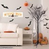 27" Animated Halloween Hanging Skull, Sound Activated - 2 of 4