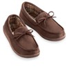 Collections Etc Faux Suede Moccasin Slippers - 3 of 4