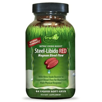 Irwin Naturals Steel-Libido Red 84 Sgels.