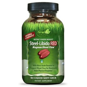 Irwin Naturals Steel-Libido Red 84 Sgels. - 1 of 1
