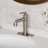CASAINC Deck Mounted 1-Hole Single Handle Bathroom Faucet with Pop-up Drain - 2 of 4
