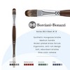 Borciani e Bonazzi UNICO Synthetic Mongoose Artist Paint Brush - Series 802 Filbert - Size #16 - Watercolors, Oil & Acrylic Paint - Handcrafted in - 2 of 4
