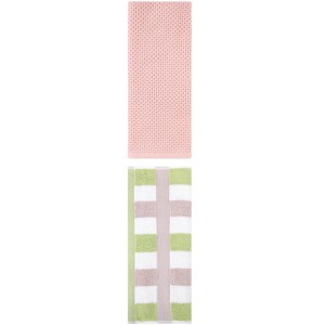 REGALWOVEN Cotton Soft Absorbent Bathroom Hand Towel for Kitchen Hotel and Spa 13" x 30"/13" x 29" 2 Pcs - 1 of 4
