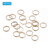 Unique Bargains DIY Crafts Copper Durable Anti-rust Beading Hoop Earrings 60 Pcs - 3 of 4
