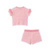 Andy & Evan  Kids  Pink Crochet Top & Shorts Set - 2 of 4