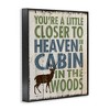 Stupell Industries Closer to Heaven in a Cabin Framed Giclee Art - 2 of 4