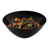 Smarty Had A Party 32 oz. Solid Black Organic Round Plastic Bowls - 60 pcs - 2 of 4
