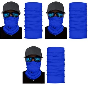 3 Pack Neck Gaiters Lightweight and Breathable Face and Neck Covers - 1 of 4