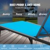 VEVOR Chaise Lounge Chair Outdoor, Aluminum Patio Lounge Chair with Adjustable 5-Position, Folding Pool Lounge Chair - 4 of 4