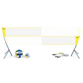Beyond Outdoors Standard Volleyball/Badminton Set