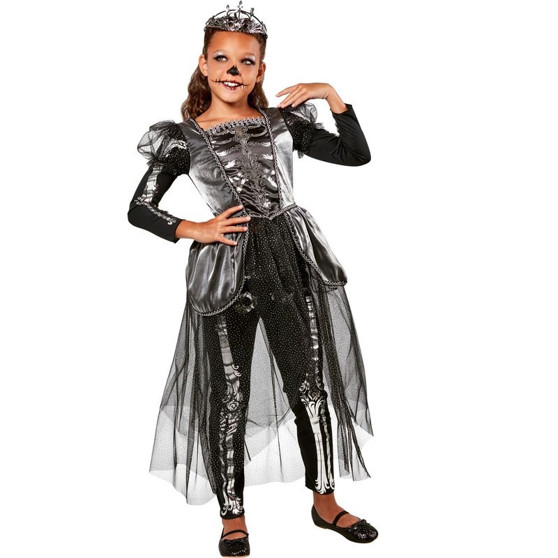 Rubies Skeleton Princess Girl's Costume, 1 of 5