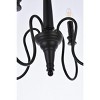 Elegant Lighting Flynx 4 lights pendant in black - 4 of 4