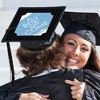 Big Dot of Happiness Light Blue Grad - Best is Yet to Come - Light Blue Graduation Cap Decorations Kit - Grad Cap Cover - 2 of 4