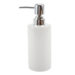 Unique Bargains Simple Cylindrical Soap Pump Dispenser for Bathroom 300ml 1 Pc - 1 of 4