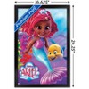 Trends International Disney Junior: Ariel - Ariel and Flounder Framed Wall Poster Prints - 3 of 4