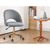 LOVMOR Upholstered Home Office Chair - 2 of 4