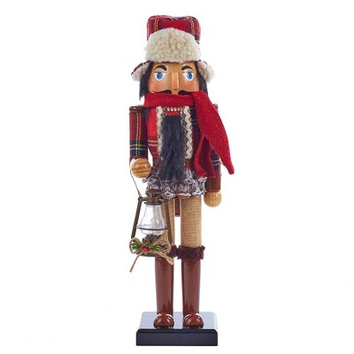 Kurt Adler 15 Inch Wooden Woodsman Nutcracker