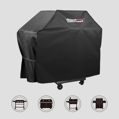 Royal Gourmet 47" Grill Cover Oxford Waterproof Heavy Duty CR4701 - Black