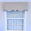 RLF Home 100% Cotton Sassari Regal With Poly/Cotton Ivory lining Rod Pocket Valance 50" x 15" Natural - 2 of 4