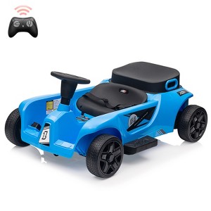 24V 2-Seater Kids Ride On Car w/Remote, Dual 120W Motors, 2×7Ah Battery, Storage Box, Music, 200 lbs Max Load - 1 of 4