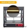 Winado 26 in. 1200-Watt 3-Tiers Commercial Food Warmer Display Buffet Server in Black - 3 of 4