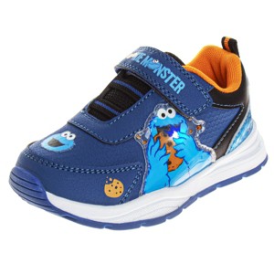 Sesame Street Kids Cookie Monster Hook and Loop Fashion Sneaker (Toddler/Little Kids) - 1 of 4