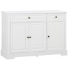NicBex 39.8"/45.25" Modern 3-Doors Sideboard,Kitchen Storage Cabinets with Drawers and Adjustable Shelf for Kitchen and Dining Room - 2 of 4
