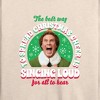 Women's - ELF - Christmas Singing Lightweight French Terry Wide Neck Long Sleeve Shirt - 2 of 4