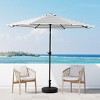 WestinTrends 9 Ft Outdoor Patio Market Table Umbrella with Tilt and Crank - 2 of 4