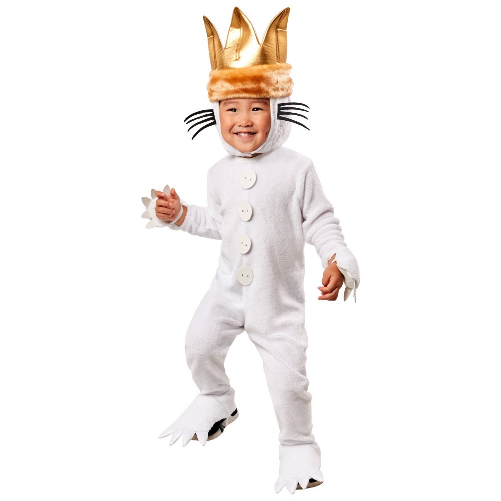 Toddler Where the Wild Things Are Max Halloween Costume Jumpsuit 4-6T