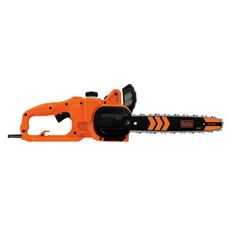 Black & Decker BECS600 8 Amp 14 in. Corded Chainsaw, 3 of 6