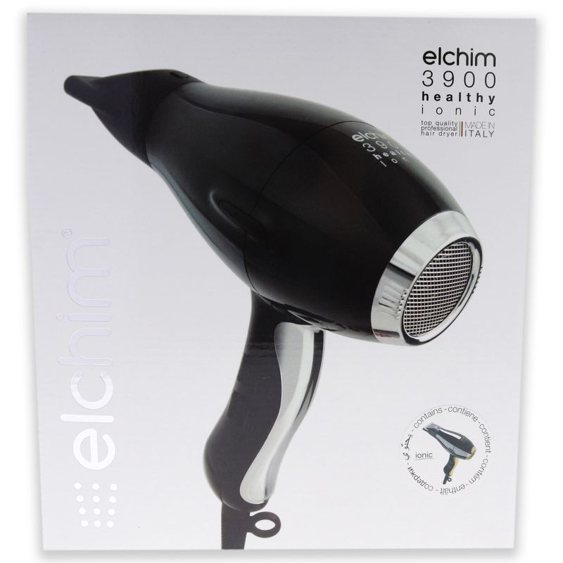 Elchim 3900 Healthy Ionic Hair Dryer - Black-Gold - 1 Pc, 4 of 6