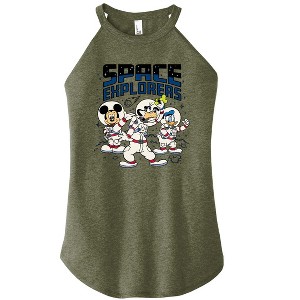 Women's - Disney - Space Explorers Graphic High Neck Tank - 1 of 2