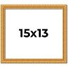 PosterPalooza | 15x13 Wood Antique Frame with UV Acrylic, 4 Finishes: Bronze, Gold, Silver, and Black - 2 of 4