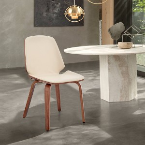 Brinley Faux Leather Dining Chair - Armen Living - 1 of 4