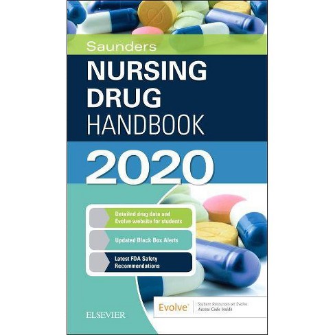 Saunders Nursing Drug Handbook 2020 By Robert J Kizior Keith Hodgson Paperback - 