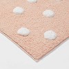 Polka Dot Kids' Bath Rug Pink - Pillowfort™