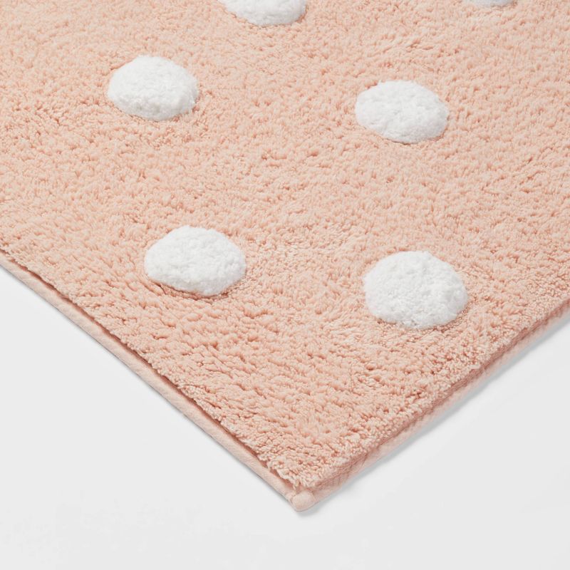 Polka Dot Kids' Bath Rug - Pillowfort™, 4 of 10
