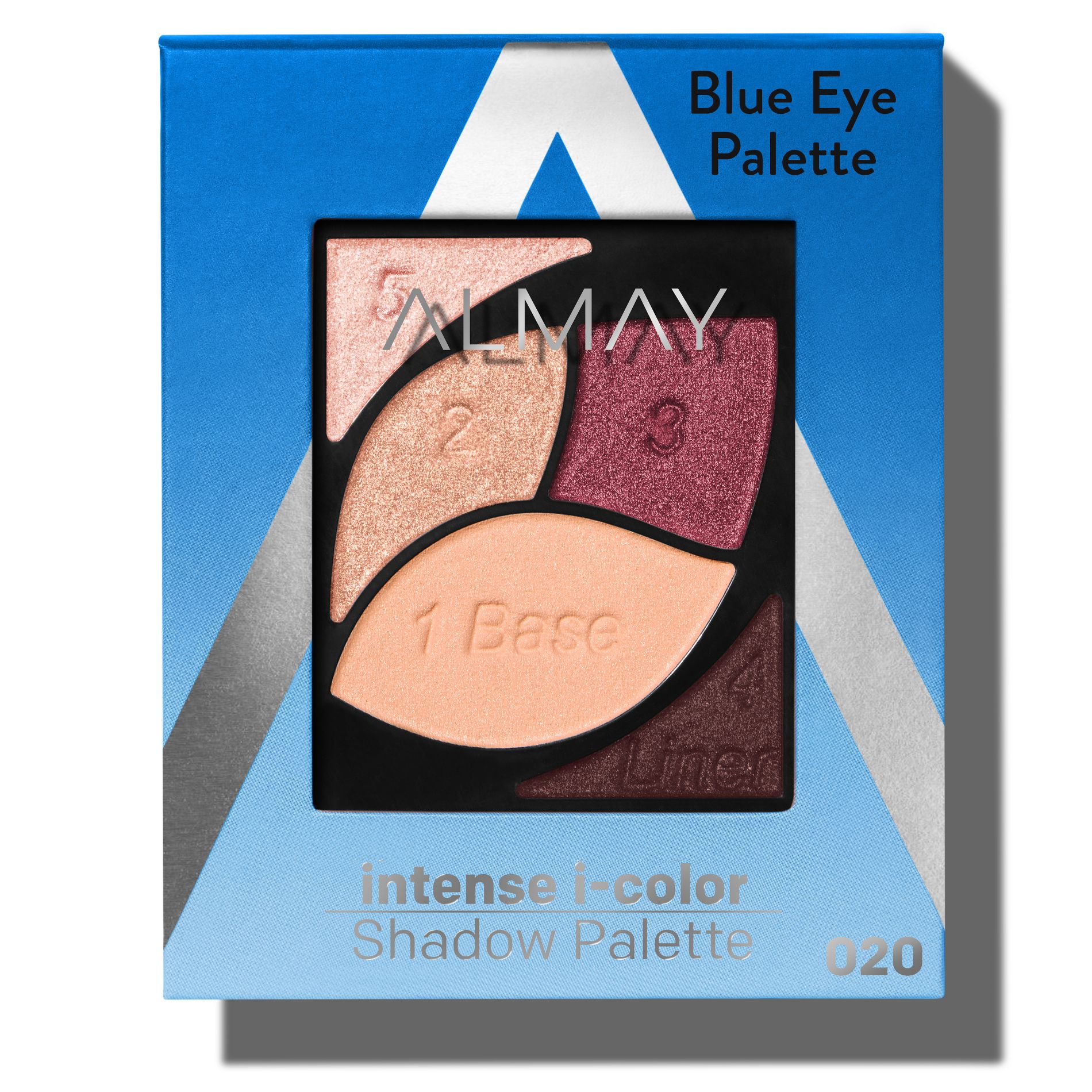Almay Intense i-Color Shadow Palette - 020 Blue Eyes - 0.1oz