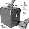 HOMLUX 12 Cans/12 qt All Day Creative Cooler: Built-in Bottle Opener, Stainless Steel - 2 of 4