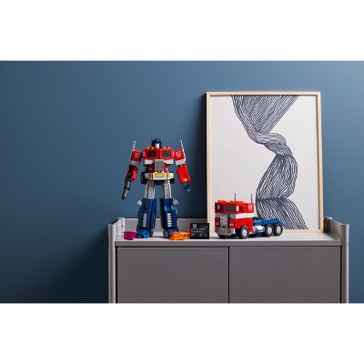 Детские конструкторы LEGO Icons Optimus Prime, Transformers Robot Model Set 10302 — фото 6