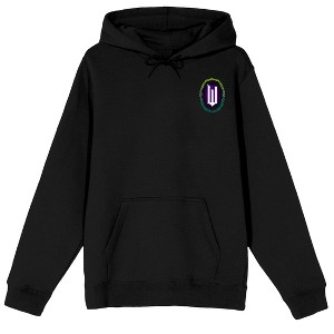 Wicked Part One No One Mourns The Wicked Women’s Long Sleeve Hooded Sweatshirt - 1 of 4