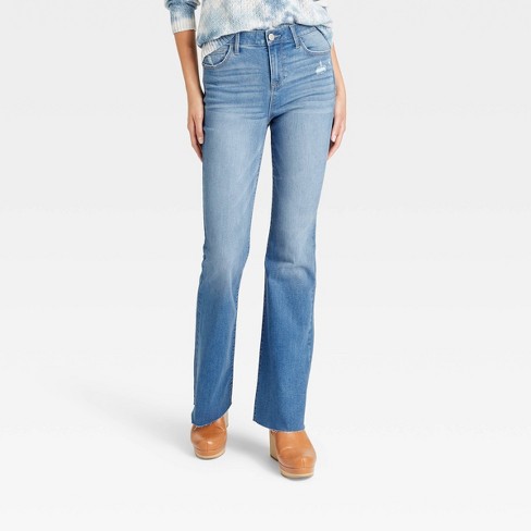 Women's High-Rise Bootcut Jeans - Knox Rose™ Light Wash 12