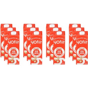 Yofiit Original Chickpea Milk - Case of 12 - 32 fl oz - 1 of 2