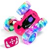 Contixo Sc3 Rc Flip Racer Stunt Car 2-pack Pink And Green : Target